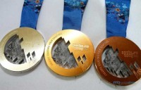 В Сочи разыграли медали с метеоритом