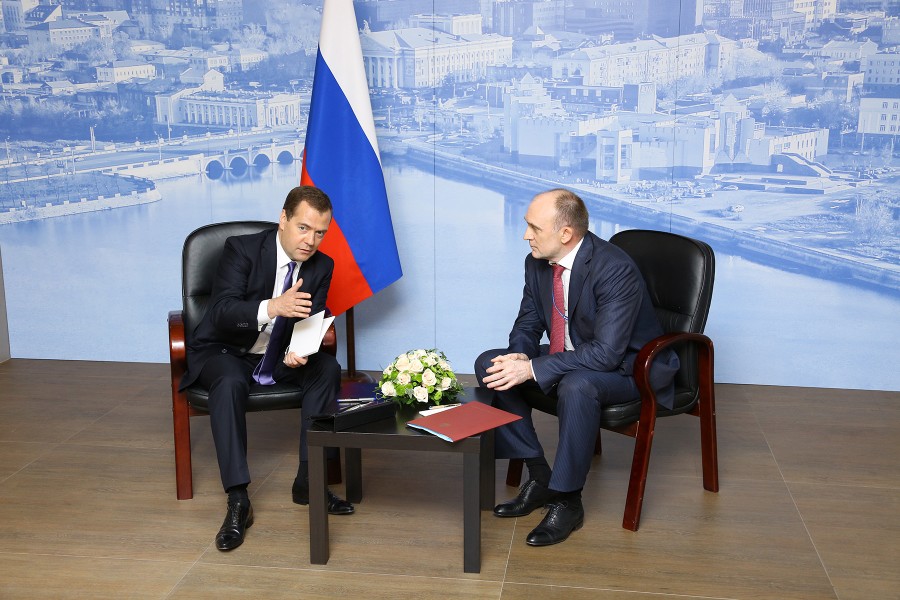 Дмитрий Медведев поблагодарил челябинские власти за подготовку форума