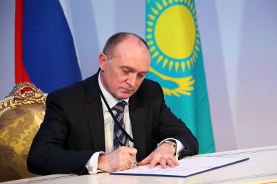 Борис Дубровский подписал соглашения о сотрудничестве с тремя областями Казахстана